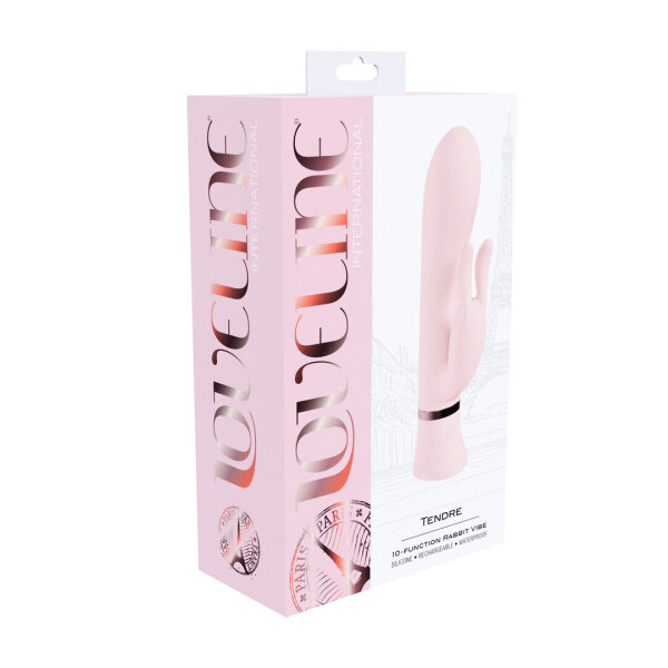 Loveline Tendre Rabbit Vibrator Rosa 7,5 cm Ø 3,4 cm