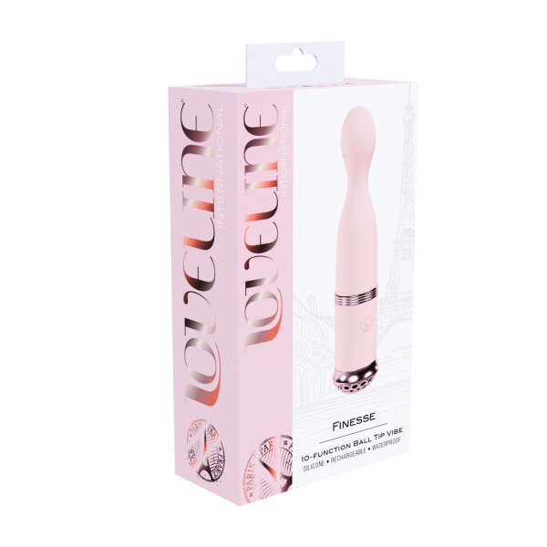 Loveline Finesse Ball Tip Vibrator Rosa Ø 2,6 cm
