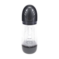 Shots SonicPull Masturbator-Pumpe mit Saug- und Vibrationsfunktion Schwarz