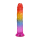 Doc Johnson Crystal Jellies Dildo Mehrfarbig 17,8 cm