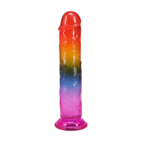 Doc Johnson Crystal Jellies Dildo Multicolour 19.7 cm