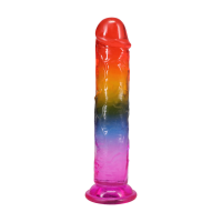 Doc Johnson Crystal Jellies Dildo Multicolour 19.7 cm