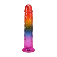 Doc Johnson Crystal Jellies Dildo Multicolour 19.7 cm