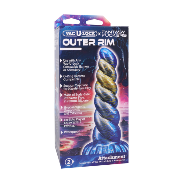 Doc Johnson Fantasy Fuckers Outer Rim Multicolor 18.3 cm