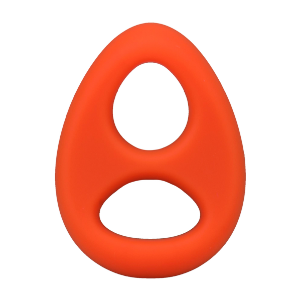 Doc Johnson The Code Silikon-Penisring mit Bandana Orange Ø 4,6 cm