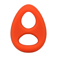 Doc Johnson The Code Silikon-Penisring mit Bandana Orange...