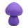 Doc Johnson Mushroom Vibe rechargeable mini vibrator purple