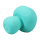 Doc Johnson Mushroom Vibe rechargeable mini vibrator turquoise