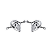 Ghostface Mask Nipple Clamps