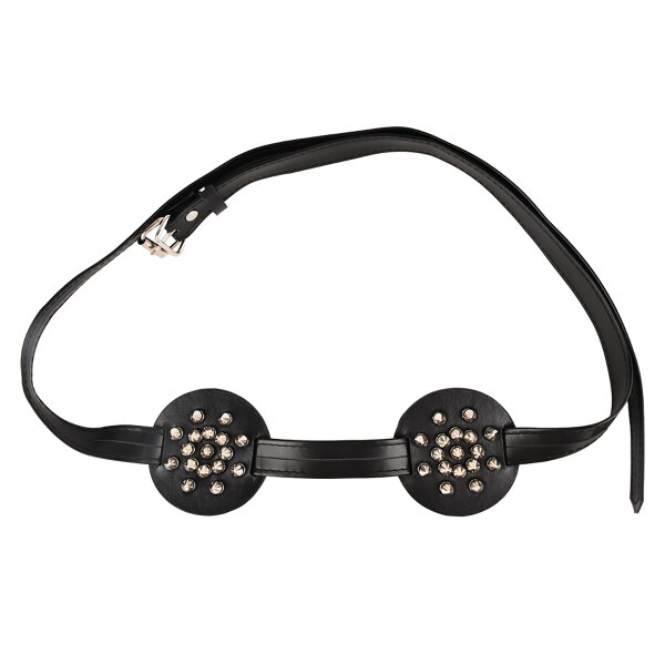 Kiotos Spiked Breast Binder Black