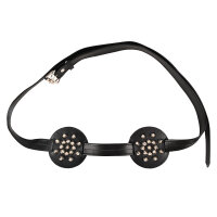 Kiotos Spiked Breast Binder Black