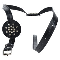 Kiotos Spiked Breast Binder Black