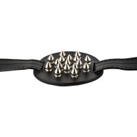 Kiotos Spiked Breast Binder Black