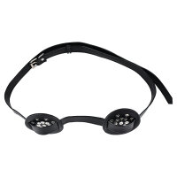 Kiotos Spiked Breast Binder with Rounded Studs Black