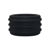 Kiotos Cock Ring & Ball Stretcher Compact Black...