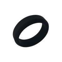 Kiotos 6-teiliges Cockring Set aus Silikon Schwarz...