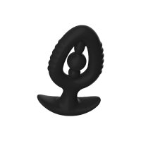 Kiotos Anal Plug/Expander mit innerer Perle Schwarz...