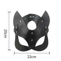 Kiotos Cat Mask Black