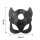 Kiotos Cat Mask Black