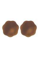 Peekaboo Self Adhesive Silicone Nipple Covers Brown