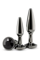 NS Novelties Aluminium Analplug Set 2-teilig Chrom
