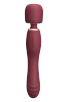 Le Wand 2in1 Wandmassager mit dualer Vibration Rot 22,2...