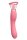 Le Wand Lick 3-1 Doppelseitiger Vibrator mit Zungenstimulator Rosa 26 cm Ø 4 cm