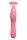 Le Wand Lick 3-1 Doppelseitiger Vibrator mit Zungenstimulator Rosa 26 cm Ø 4 cm