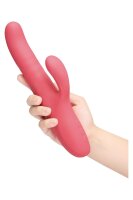 Le Wand Thrust Thrusting Rabbit Vibrator Rosa 24 cm