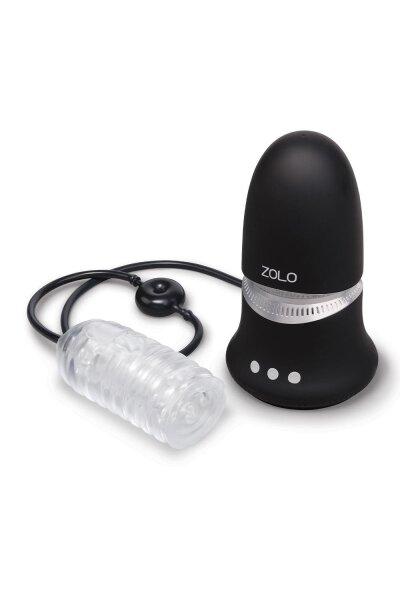 Zolo Hawk Nut Buster Masturbator mit Fernbedienung Schwarz