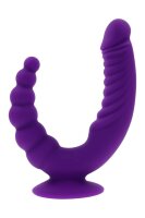 Evolved The Rider Dual Vibrator Purple