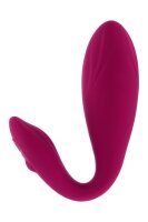 Evolved Cherry Pose Flexibler Vibrator Pink 16,1 cm