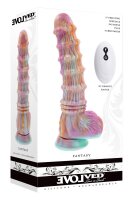 Evolved Fantasy Vibrator with Remote Control Multicolor...