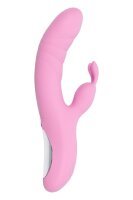 Evolved Playboy Rub Me Right Rabbit Vibrator Pink 23.2 cm