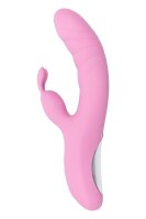Evolved Playboy Rub Me Right Rabbit Vibrator Pink 23.2 cm