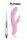 Evolved Playboy Rub Me Right Rabbit Vibrator Pink 23.2 cm