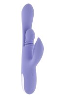 Evolved Playboy Nubbin Rubbin Thrusting Vibrator Purple 24.1 cm