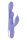 Evolved Playboy Nubbin Rubbin Thrusting Vibrator Purple 24.1 cm