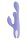 Evolved Playboy Nubbin Rubbin Thrusting Vibrator Purple 24.1 cm