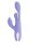 Evolved Playboy Nubbin Rubbin Thrusting Vibrator Purple 24.1 cm