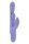 Evolved Playboy Nubbin Rubbin Thrusting Vibrator Purple 24.1 cm