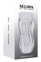 Evolved Selopa Stroke Of Luck Portable Masturbator Transparent