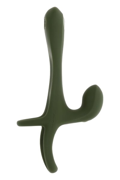 Evolved Strap Tap And Go Paarvibrator Grün 19,4 cm