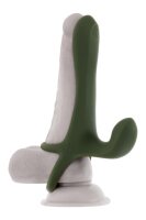 Evolved Strap Tap And Go Paarvibrator Grün 19,4 cm