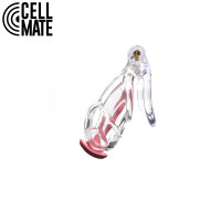 Cellmate Guardian Chastity Cage Clear Size 2