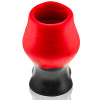 Oxballs SUPER MAX Pighole Tunnel Plug XXXL Red Lava