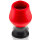 Oxballs SUPER MAX Pighole Tunnel Plug XXXL Red Lava