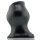 Oxballs SUPER MAX Pighole Tunnel Plug XXXL Black