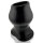 Oxballs SUPER MAX Pighole Tunnel Plug XXXL Black