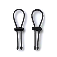DG-Lab Conductive Rubber Rings Pro 2 Pcs Black